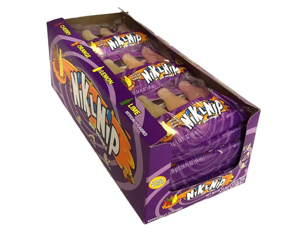 Wax Nik L Nips 4 Pack Bottles - 18 / Box