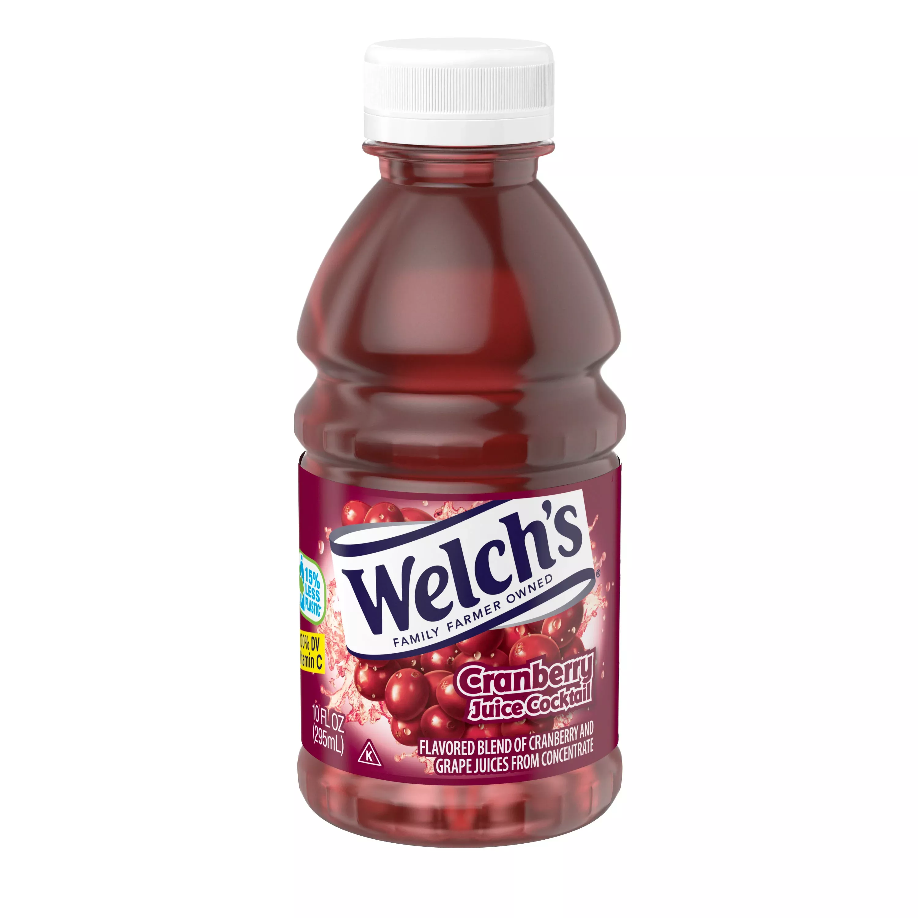 Welch's Fl Juice Cocktail Cranberry 10 Fluid Ounce - 24 Per Case
