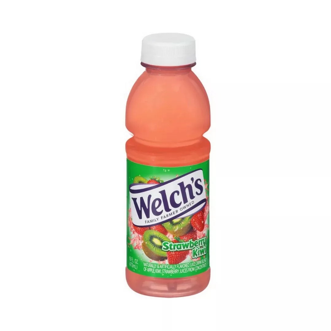Welch's Strawberry Kiwi Fruit Juice 16 oz - 12ct