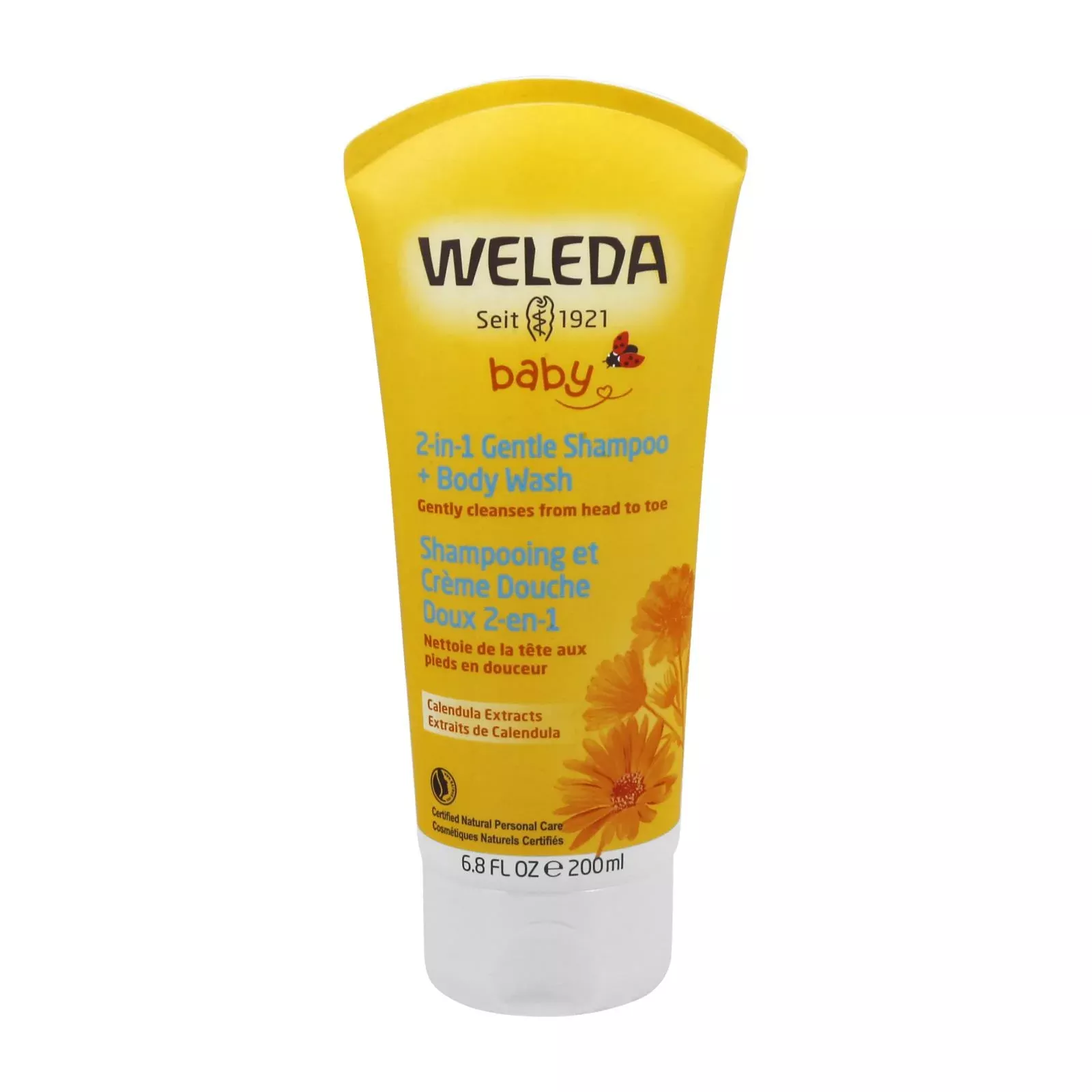 Weleda Calendula Shampoo and Body Wash - 6.8 fl Ounce