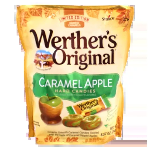 Werther's Caramel Apple Hard Candies 8.57 oz. Bag