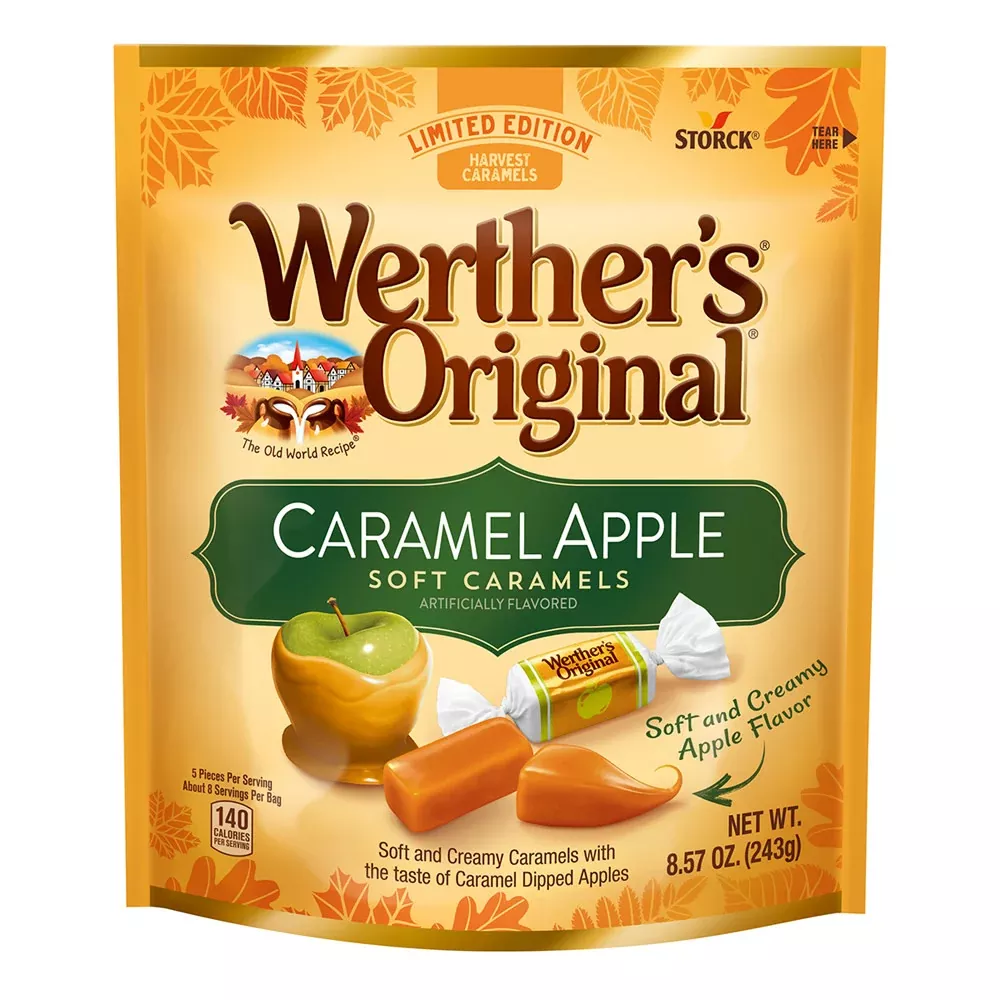 Werther's Original Caramel Apple Soft Caramels - 10ct