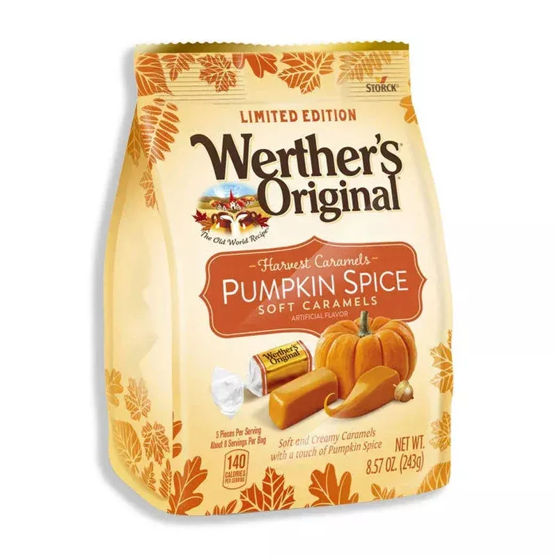 Werther 's Original Soft Caramels - Pumpkin Spice: 8.57-Ounce Bag