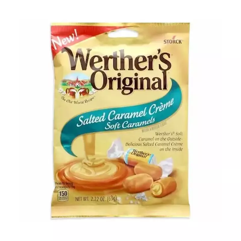 Werther’s Original Soft Salted Creme Caramels: 12-Piece Case