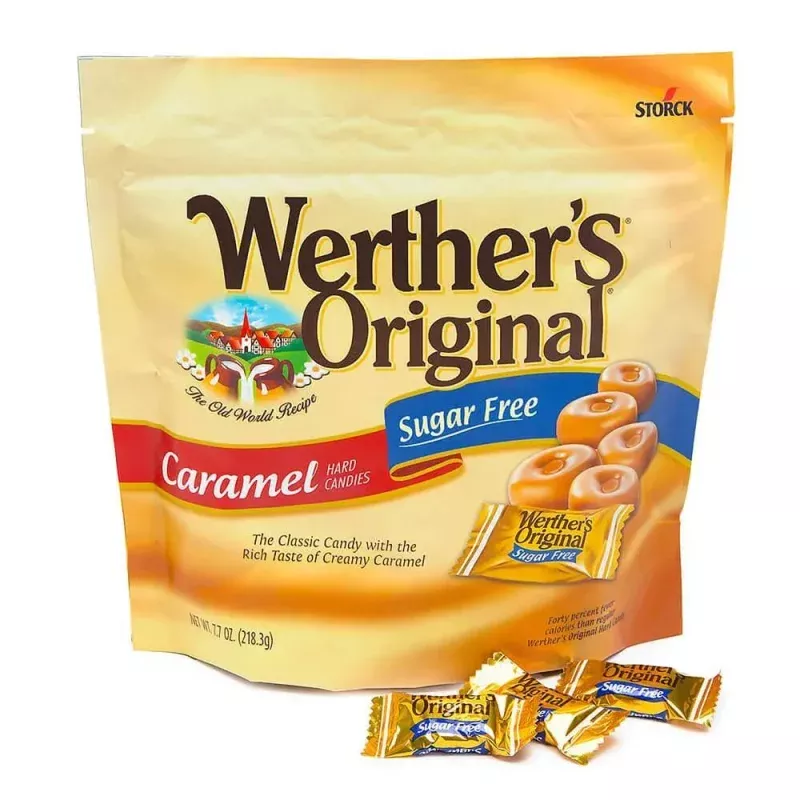 Werther’s Original Sugar Free Stand Up Bag 7.7oz 12ct