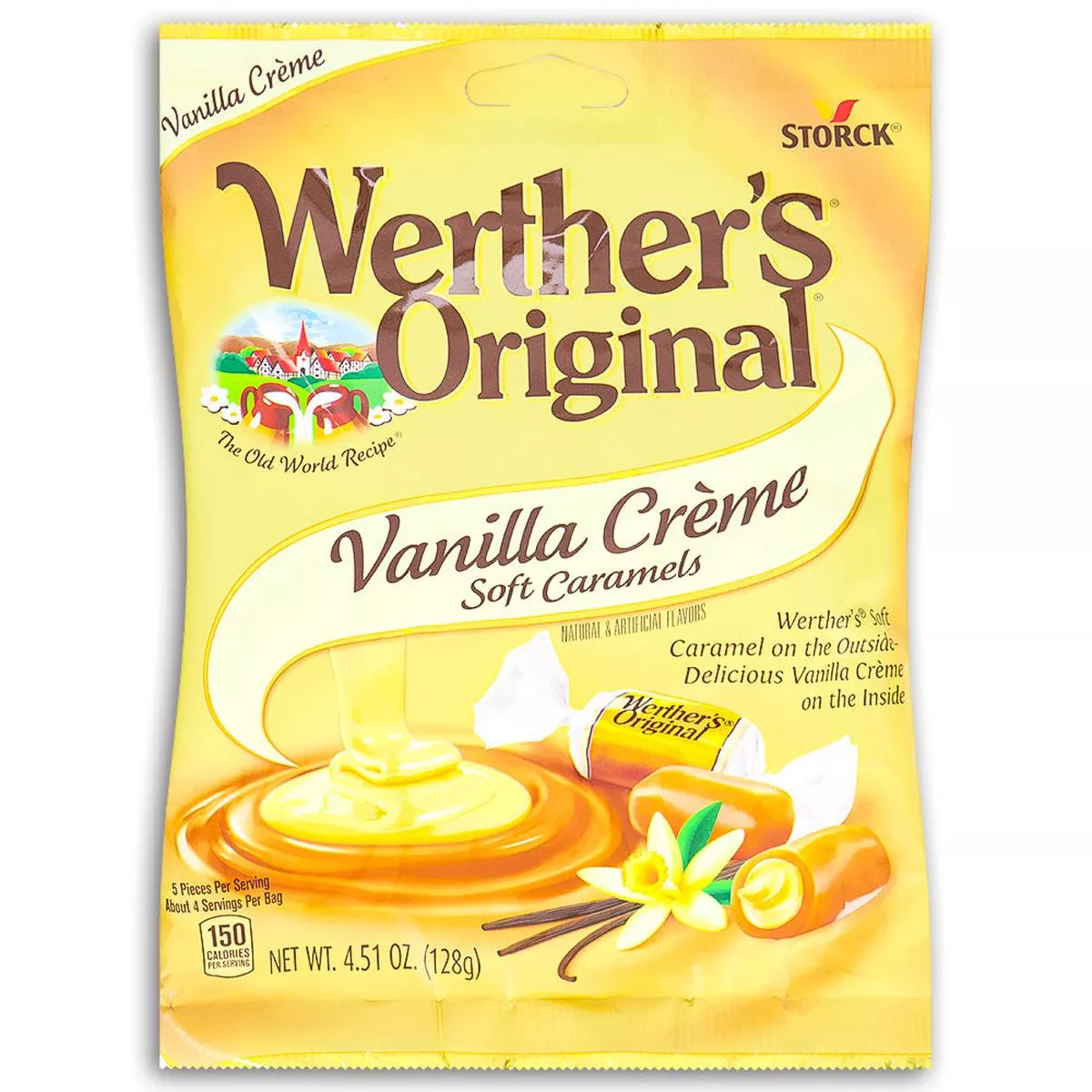 Werther’s Vanilla Soft Eclairs Caramels – 12 Pack