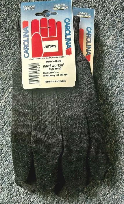 Westchester Protective Brown Jersey Work Gloves - Small