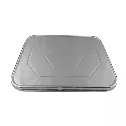 Western Plastics Half Steam Foil Lid, 100 Each, 50 Per Case