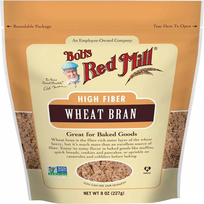 wheat bran 8oz (#104407)