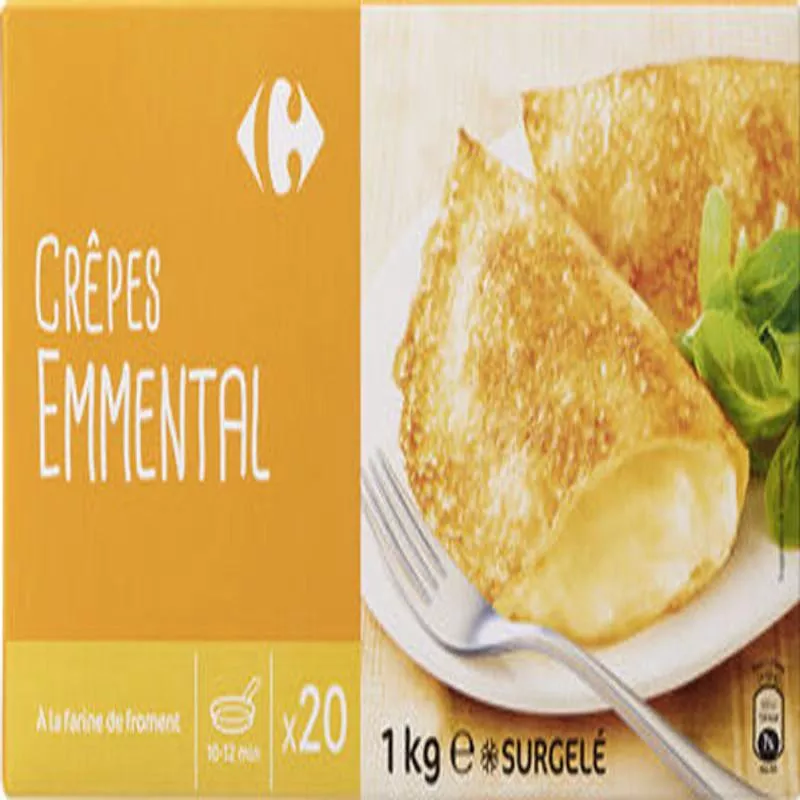 wheat pancakes with cheese 20x50g (#120221)