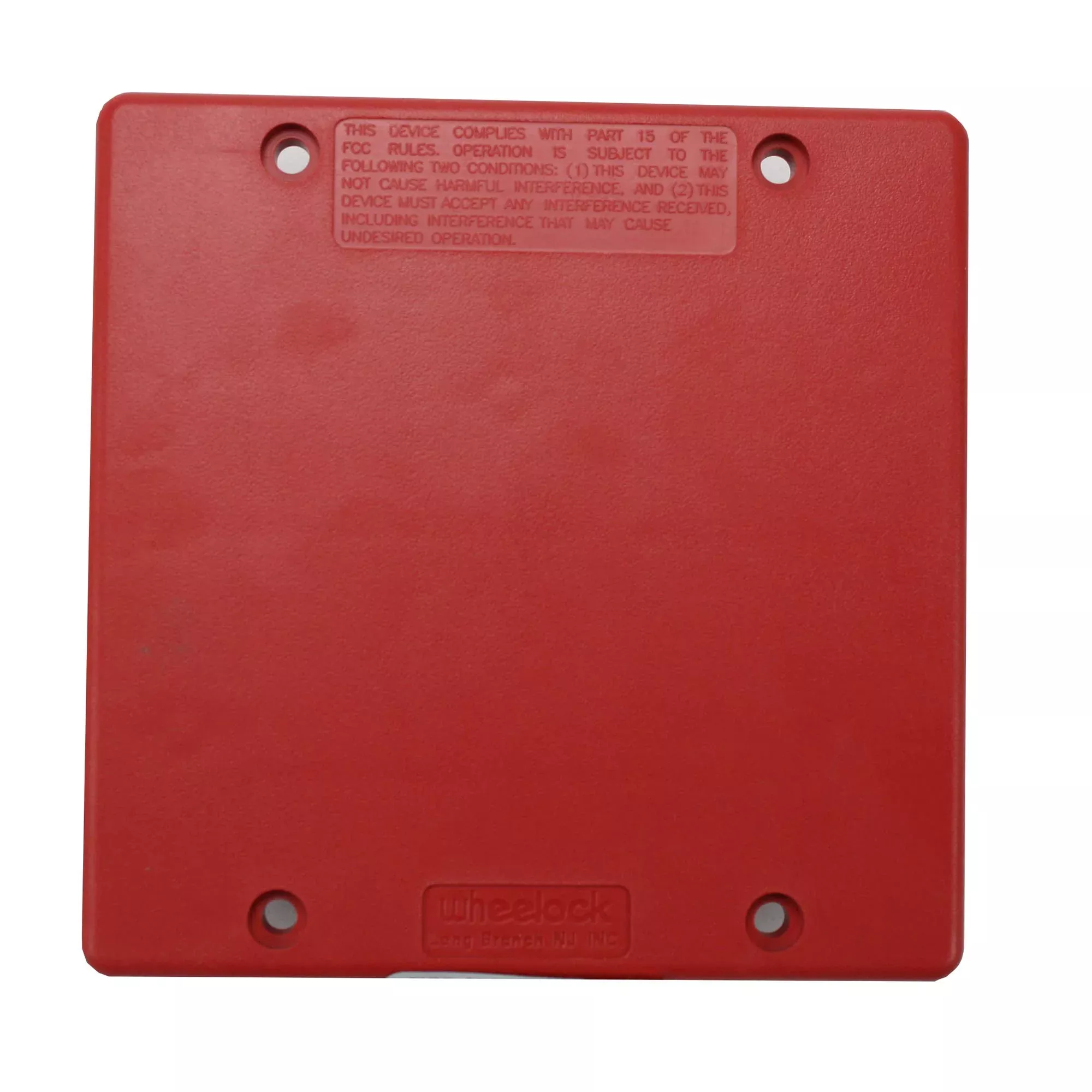 Wheelock Dsm-12/24-R Dsm-12/24 Red Dsm Series Fire Alarm Dual Sync Mod
