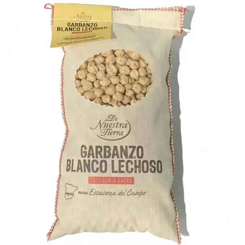 white chickpeas 1kgde nuestra tierra (#127561)