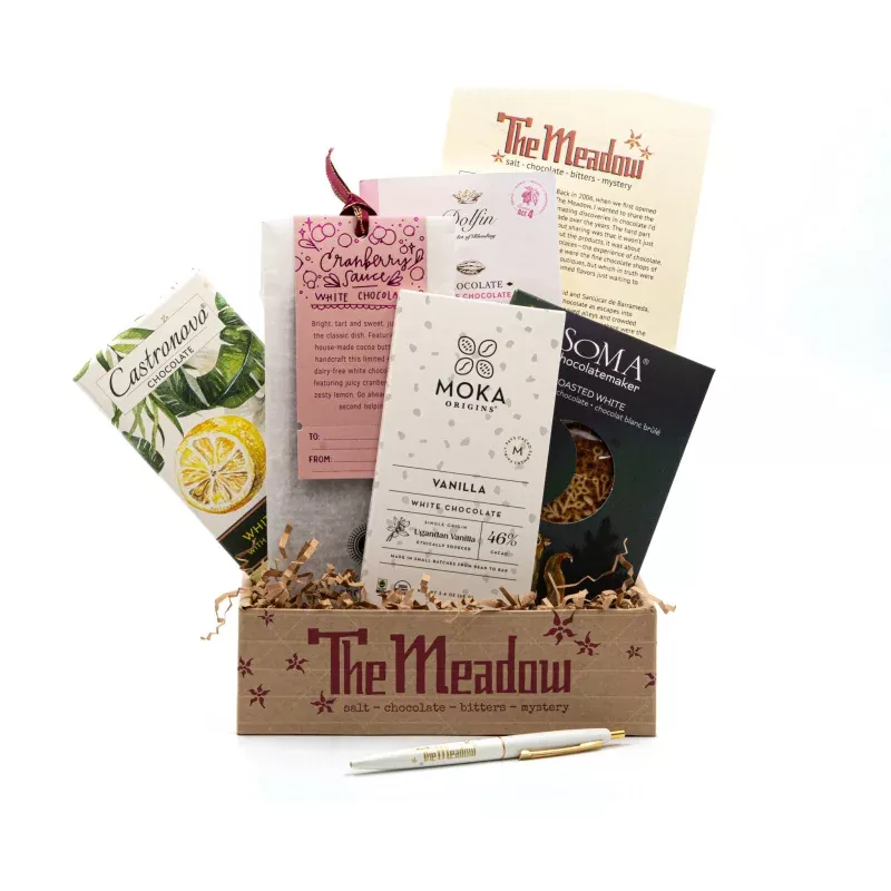 White Chocolate Tasting Flight Box