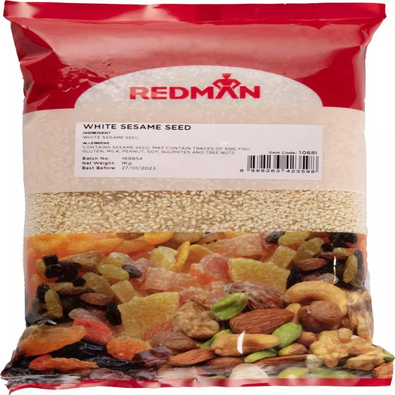 WHITE SESAME 1KG (#10681)