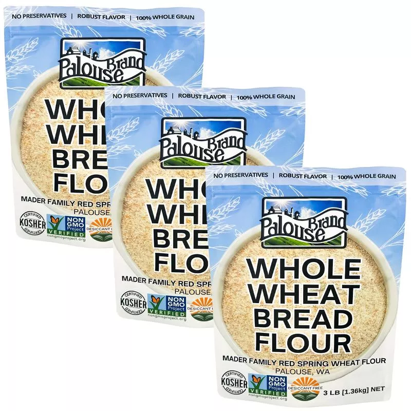 Whole Wheat Bread Flour | 9 LB | Certified Glyphosate Residue Free