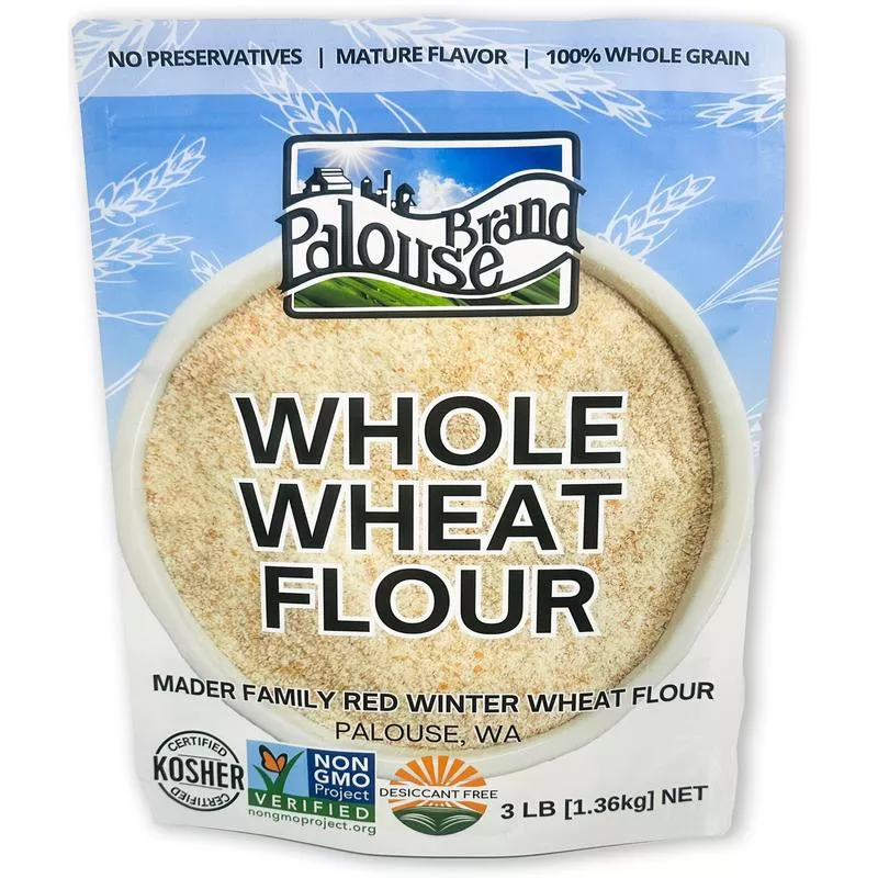 Whole Wheat Flour | 3 LB | Certified Glyphosate Residue Free