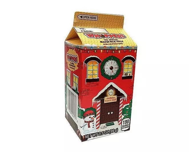 Whoppers Chocolate Holiday Mini Cartons - 15 / Box