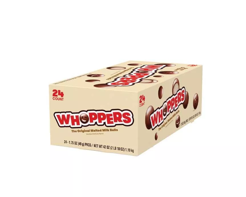 Whoppers Malted Milk Balls - 24 / Box