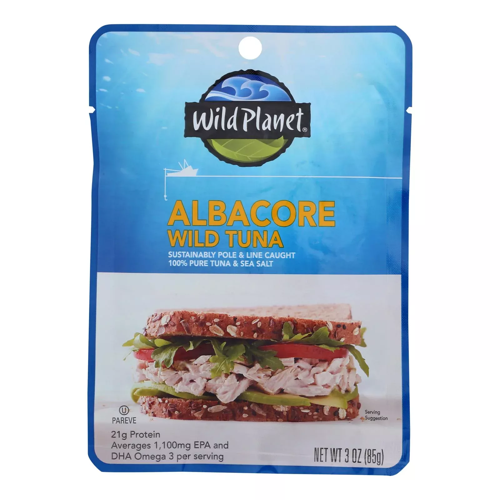 Wild Planet Wild Albacore Tuna - Case of 24 - 3 Ounce