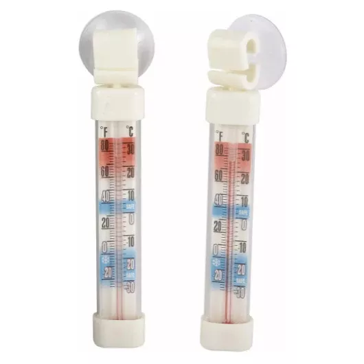Winco Industries Co. Winco 2-7/8"L Suction Cup Freezer/refrig Thermometer; Pack 1 - 12 Each - 1 Per Case