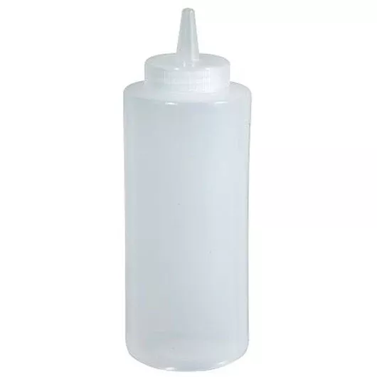 Winco Industries Co. Winco 24 Ounce Clear Squeeze Bottle 1 - 6 Cnt