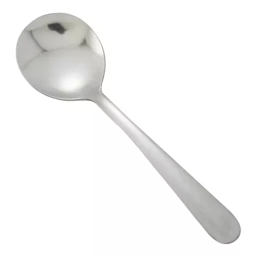 Winco Industries Co. Winco Heavy Windsor Bouillon Spoon; 18/0 Heavyweight 1 - Dozen
