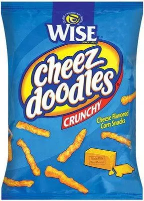 Wise Crunchy Cheez Doodles - 72 / Case