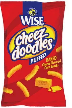 Wise Puffed Cheez Doodles - 72 / Case