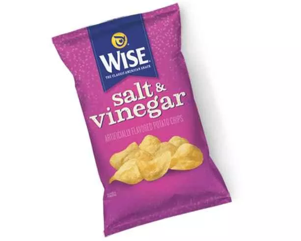 Wise Salt & Vinegar Potato Chips - 36 / Case