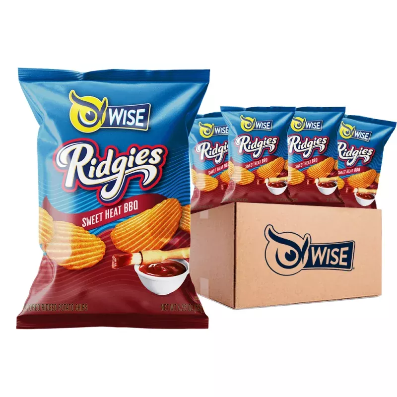 Wise Snacks Ridgies Sweet heat BBQ