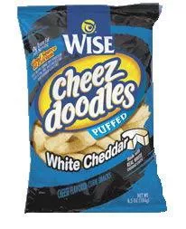 Wise White Cheddar Cheez Doodles - 72 / Case
