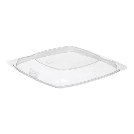 Wna Inc. Par-pak Dome Lid Medium Square Clear Thermoformed, 300 Each - 1 Per Case