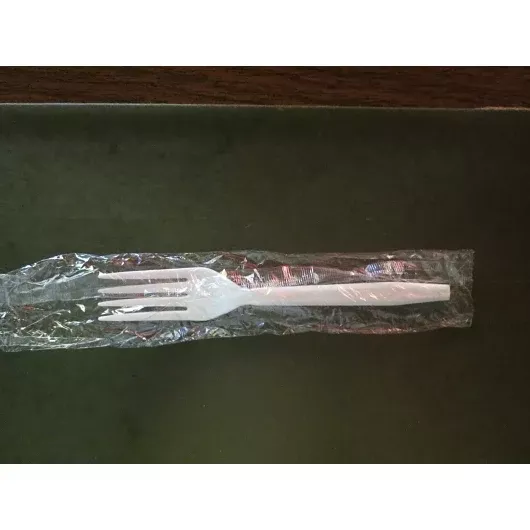 Wna Inc Single Wrapped Heavy Propylene White Fork, 1000 Each