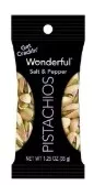 Wonderful Pistachio Salt Pep 1.25 Boxes 12ct