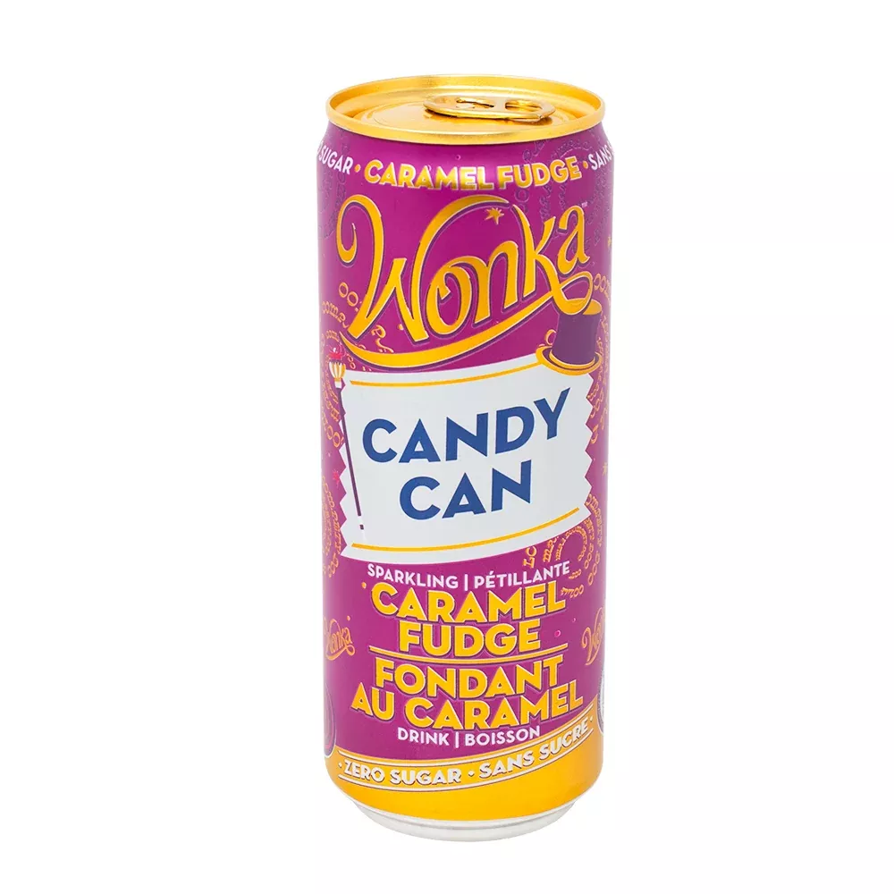 Wonka Candy Can Caramel Fudge Drink (UK) - 330mL