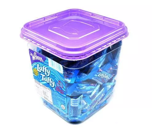 Wonka Laffy Taffy Blue Raspberry Candy - 145 / Jar