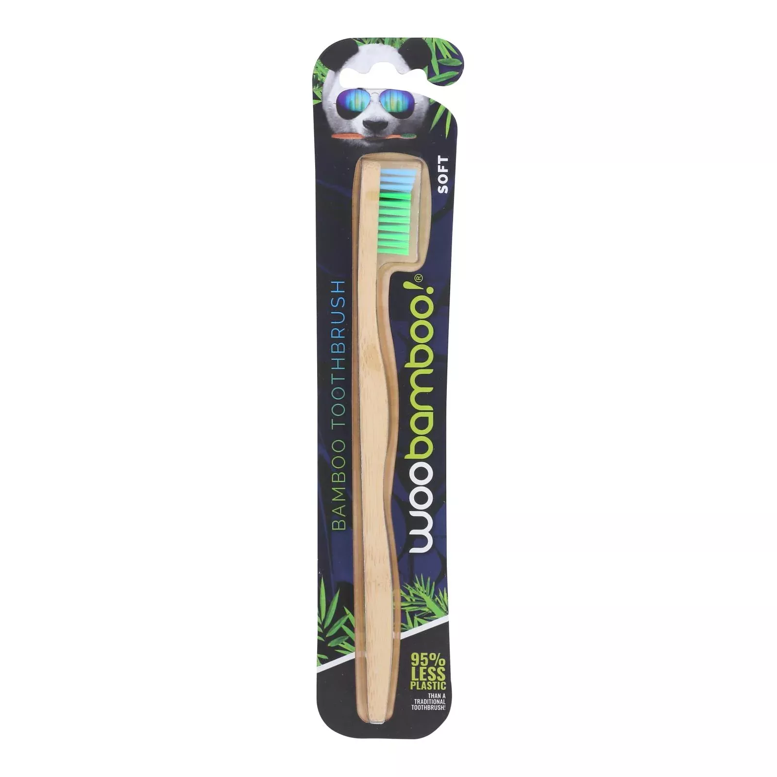 Woobamboo! Adult Soft Toothbrushes - Case of 6 - Count