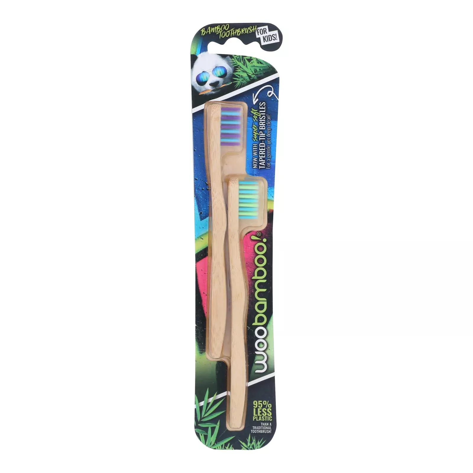 Woobamboo! Kids Sprout Toothbrush - Case of 6 - 2 Count