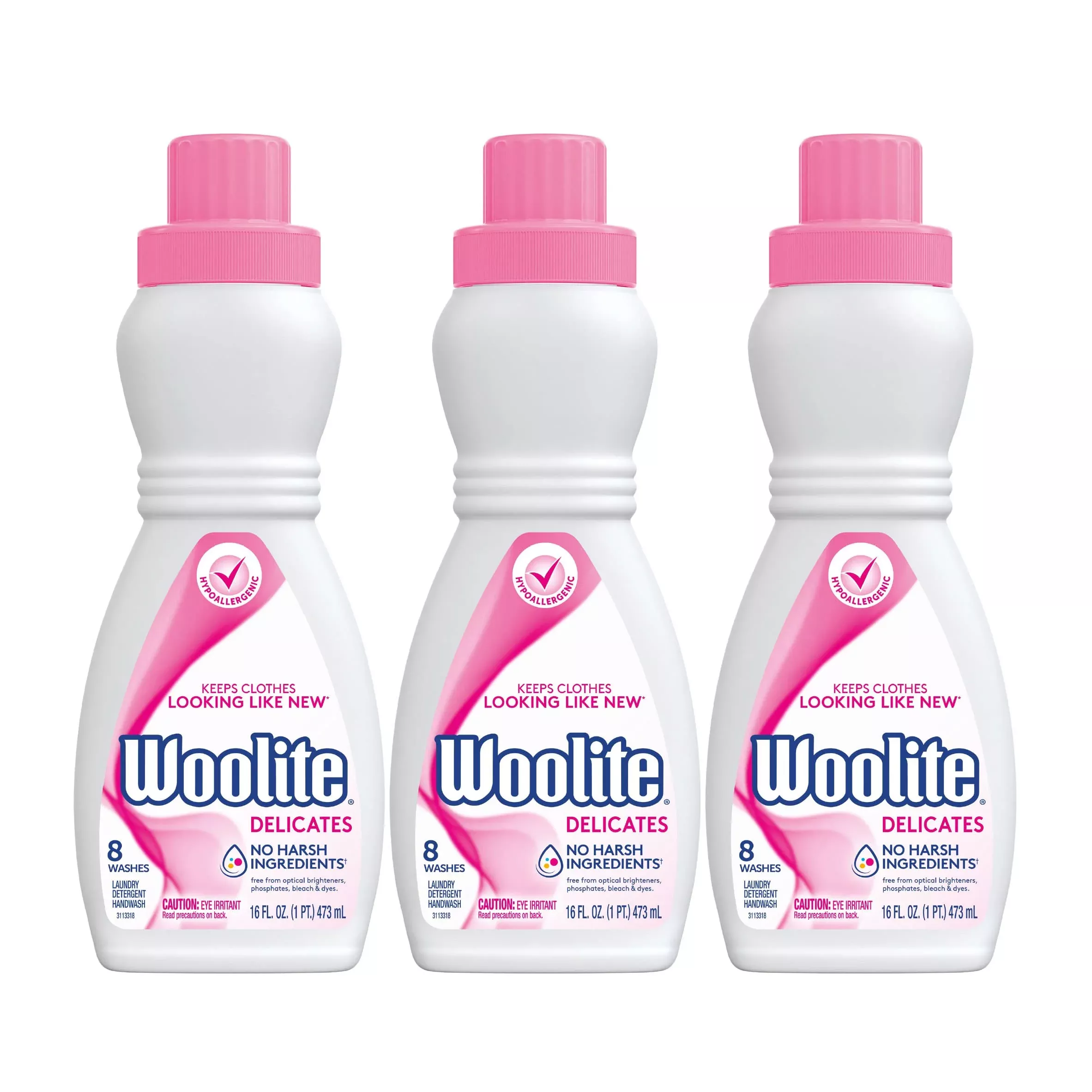 Woolite Delicates Hypoallergenic Liquid Laundry Detergent, 16 Fl Oz Bo