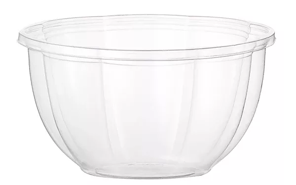 World Centric 16 Ounce Salad Bowl Clear