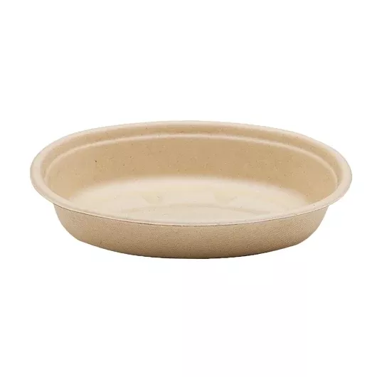 World Centric 18 Ounce Small Fiber Burrito Bowl, 50 Each, 8 Per Case