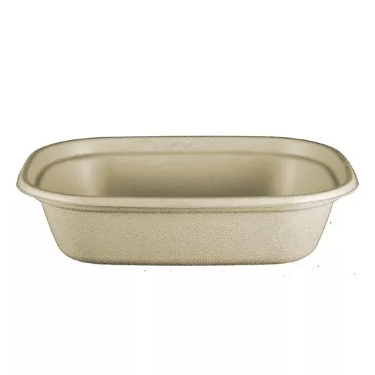 World Centric 32 Ounce Fiber Box with Lining, 50 Each, 8 Per Case