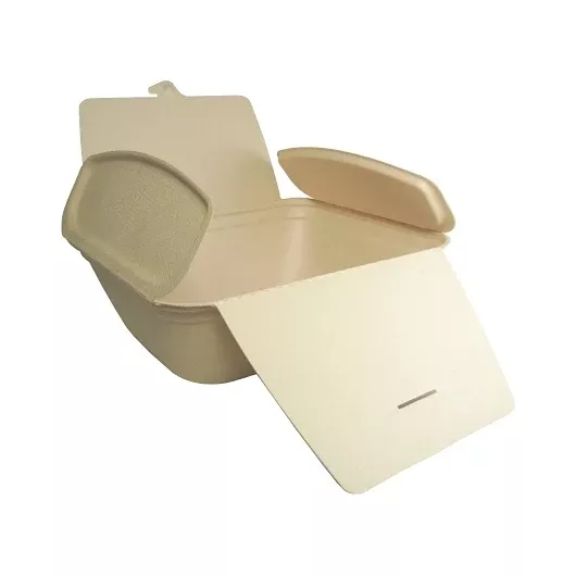 World Centric 64 Ounce Compost-a-pak- Flap Container, 50 Each, 4 Packs Per Case