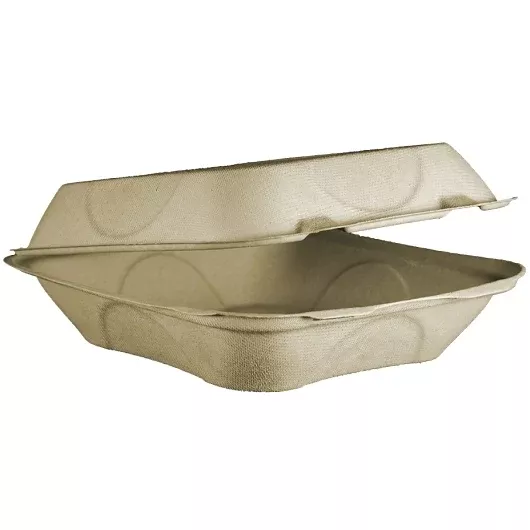 World Centric 8 X 8 X 3" Clamshell 1 Compartment, 50 Each, 6 Per Case