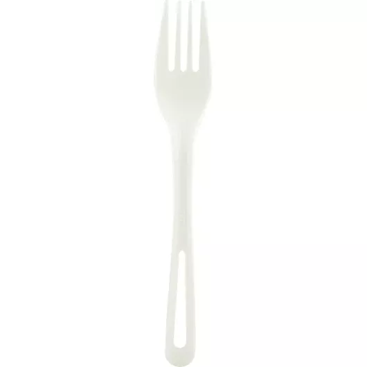 World Centric Forks Medium Ribbed Compostable 6.3", 50 Each, 20 Per Case