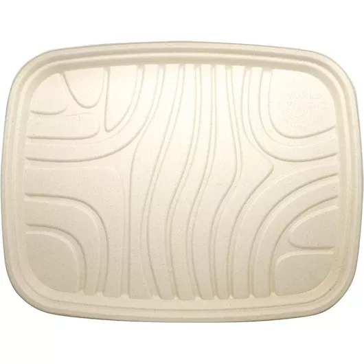 World Centric Molded Fiber Serving Tray 14" X 18", 50 Each, 2 Per Case