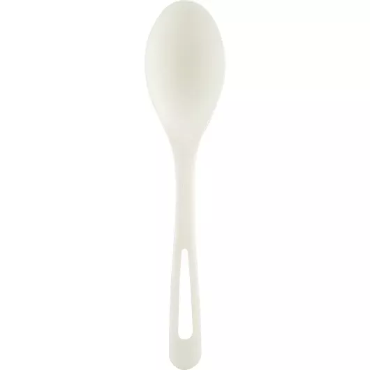 World Centric Spoon Medium Ribbed Compostable 6 Inch, 50 Each, 20 Per Case