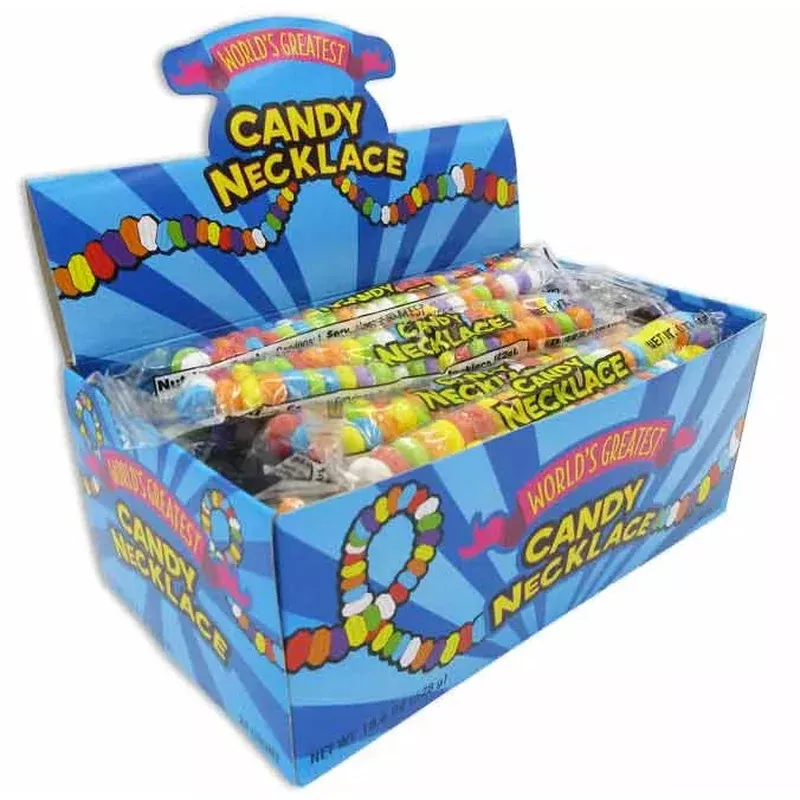 world’s greatest candy necklaces: 24-piece box