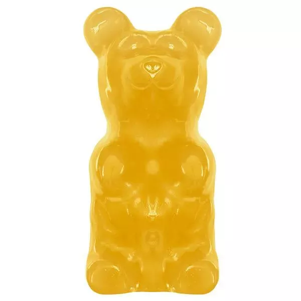 World's Largest Gummy Bear Candy Gift Box - Lemon