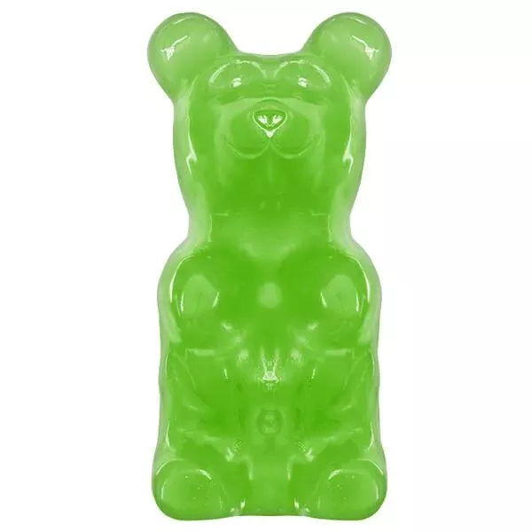 World's Largest Gummy Bear Candy Gift Box - Lime